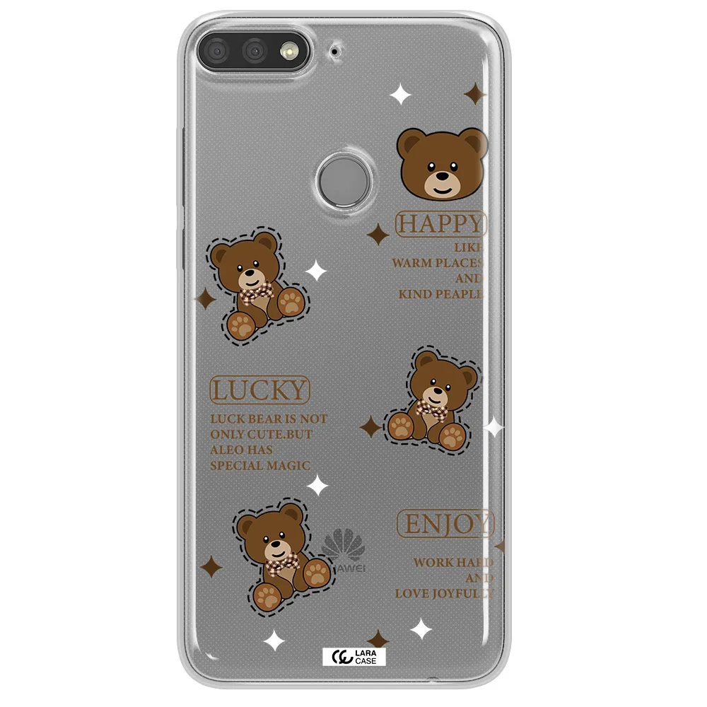 A Collection Of Teddy Bears Huawei Y7 Prime 2018 Clear Tpu Case