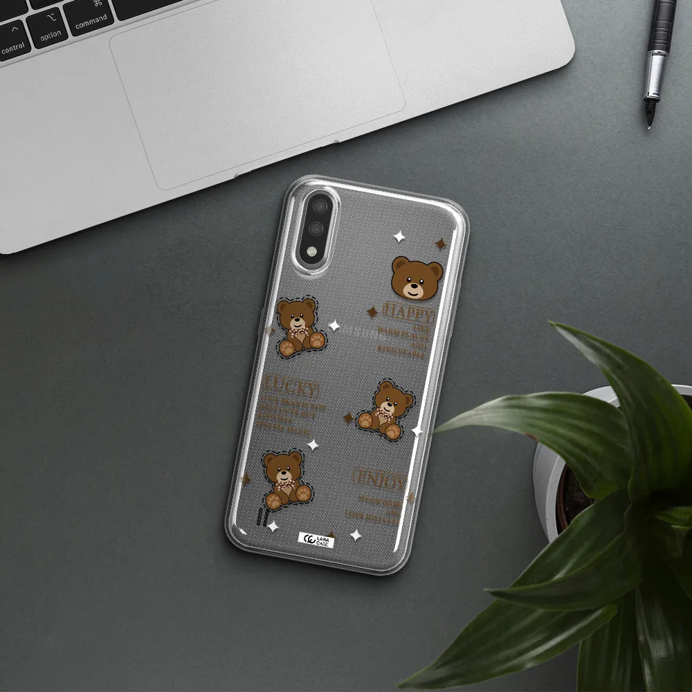 A Collection Of Teddy Bears Samsung A01 Clear Tpu Case