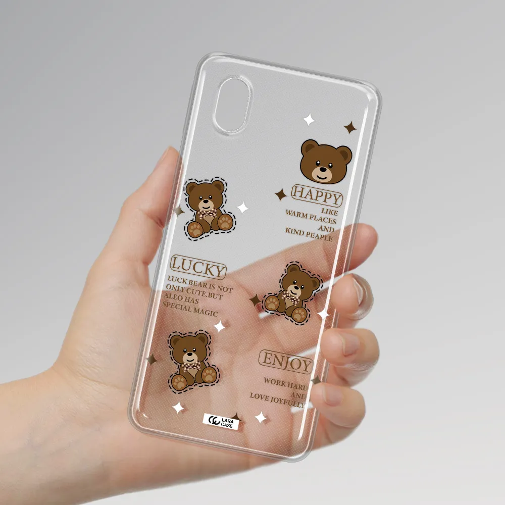 A Collection Of Teddy Bears Samsung A01 Core Clear Tpu Case