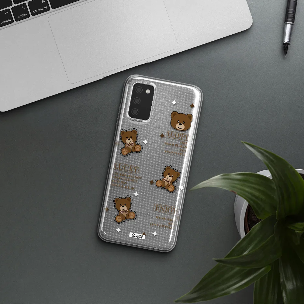 A Collection Of Teddy Bears Samsung A03S Clear Tpu Case