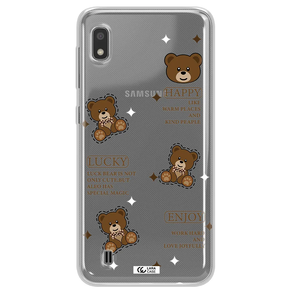 A Collection Of Teddy Bears Samsung A10 Clear Tpu Case