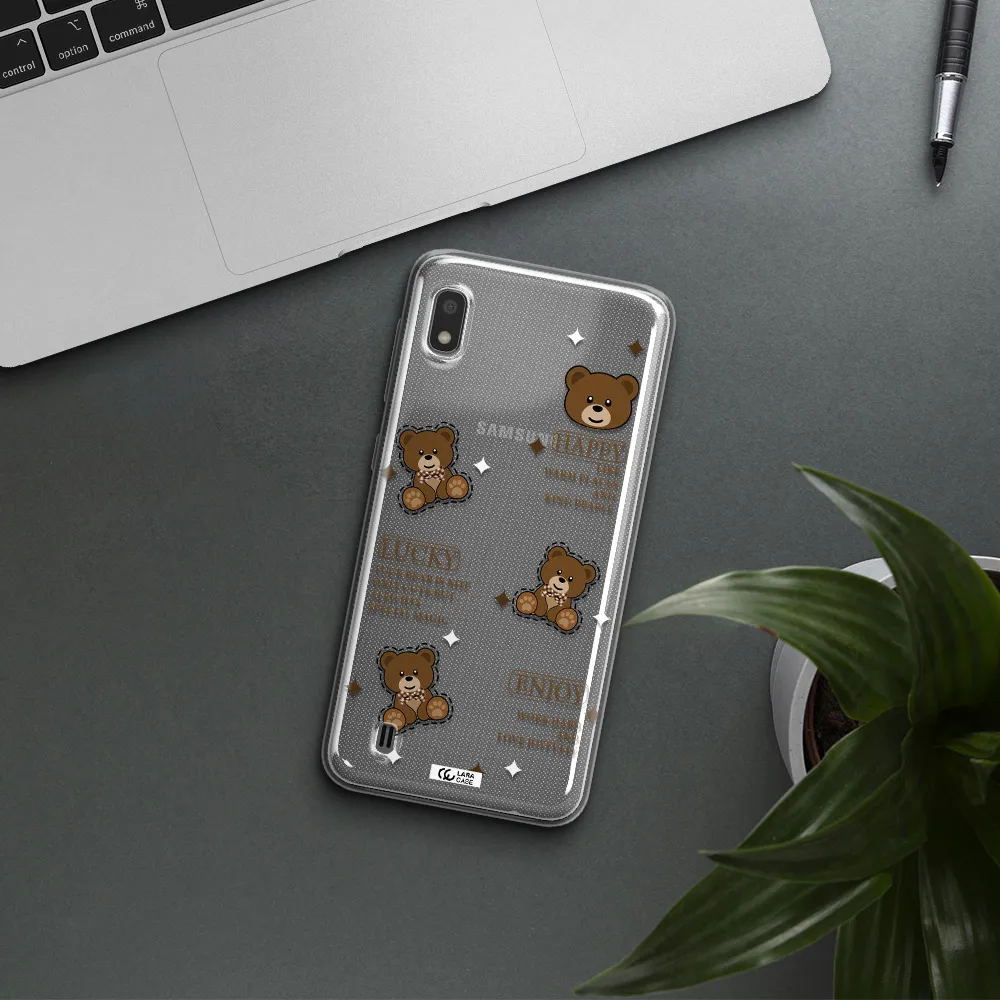A Collection Of Teddy Bears Samsung A10 Clear Tpu Case