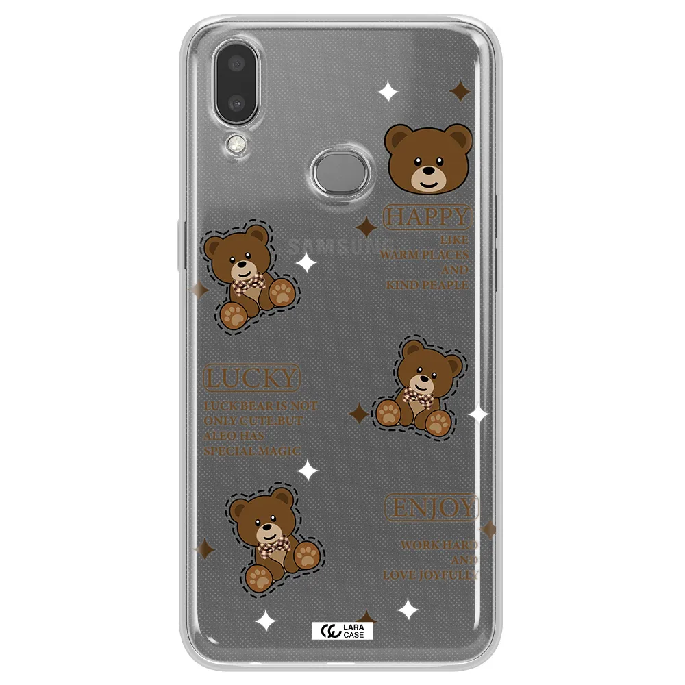 A Collection Of Teddy Bears Samsung A10S Clear Tpu Case