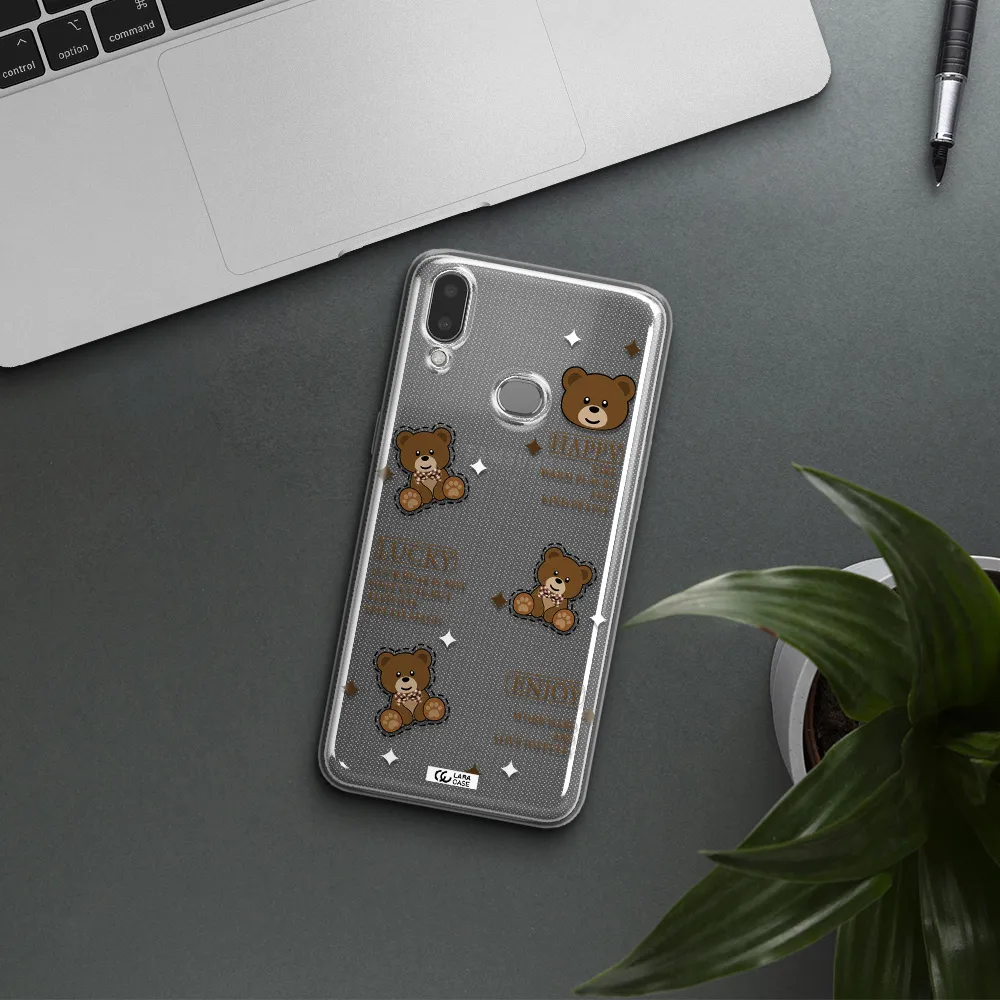 A Collection Of Teddy Bears Samsung A10S Clear Tpu Case