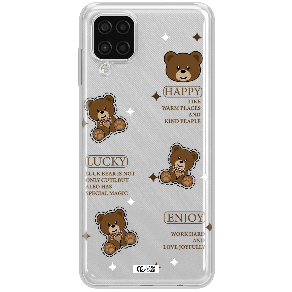 A Collection Of Teddy Bears Samsung A12 4G Clear Tpu Case