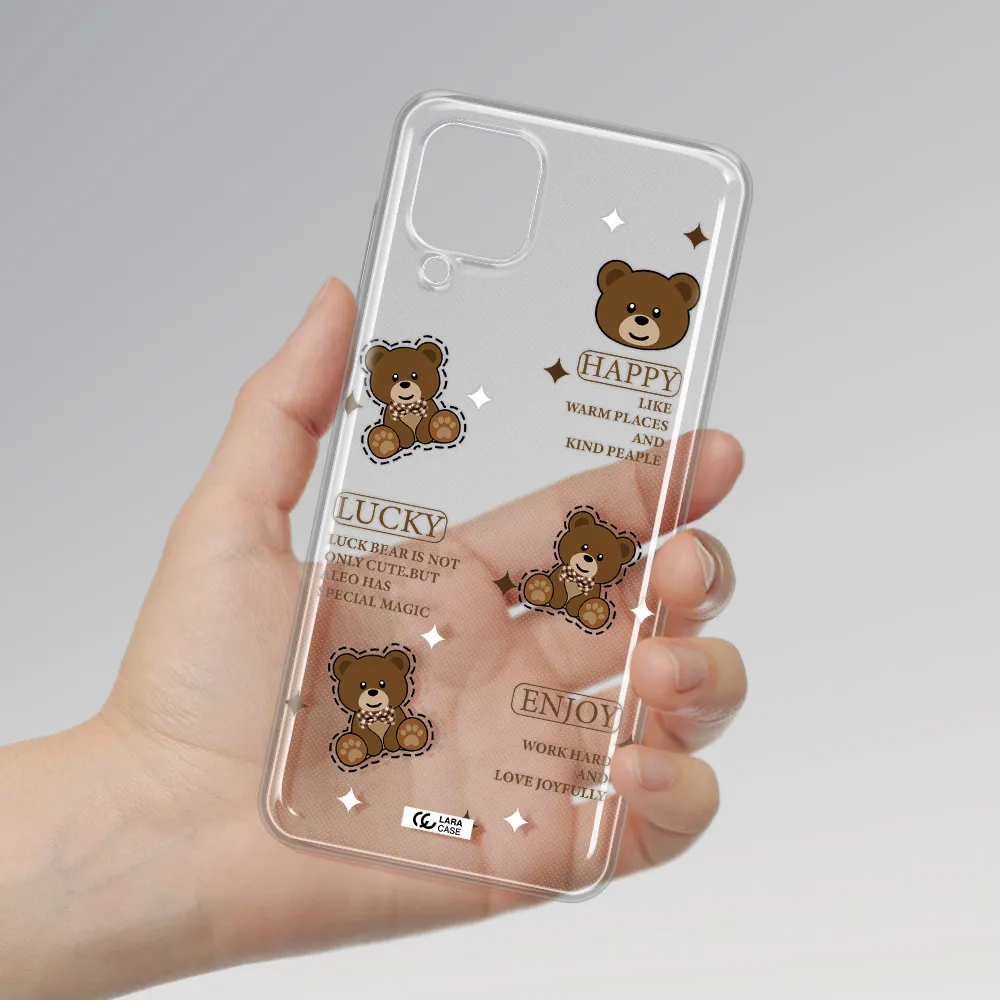 A Collection Of Teddy Bears Samsung A12 4G Clear Tpu Case