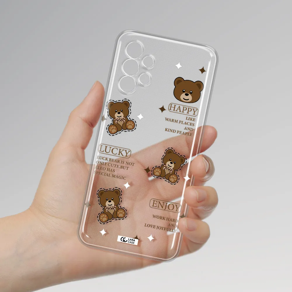 A Collection Of Teddy Bears Samsung A13 4G Clear Tpu Case