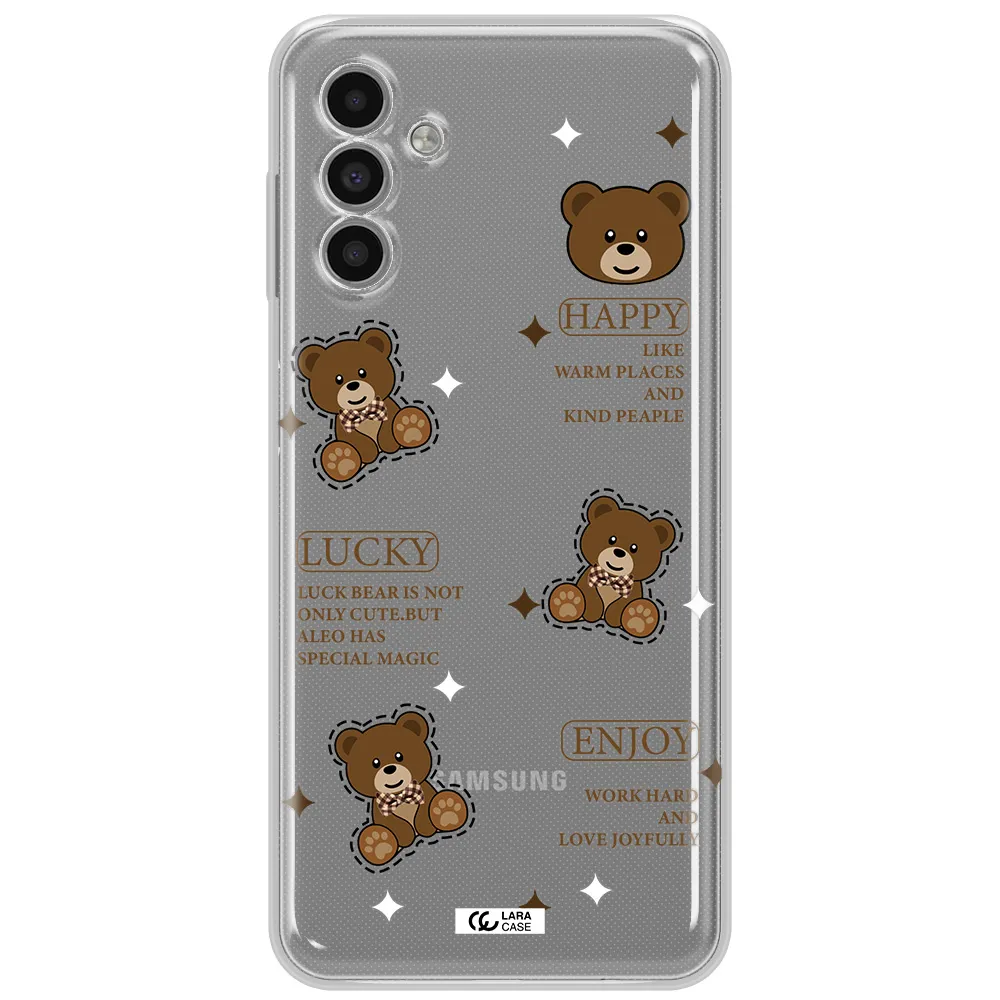 A Collection Of Teddy Bears Samsung A13 5G Clear Tpu Case