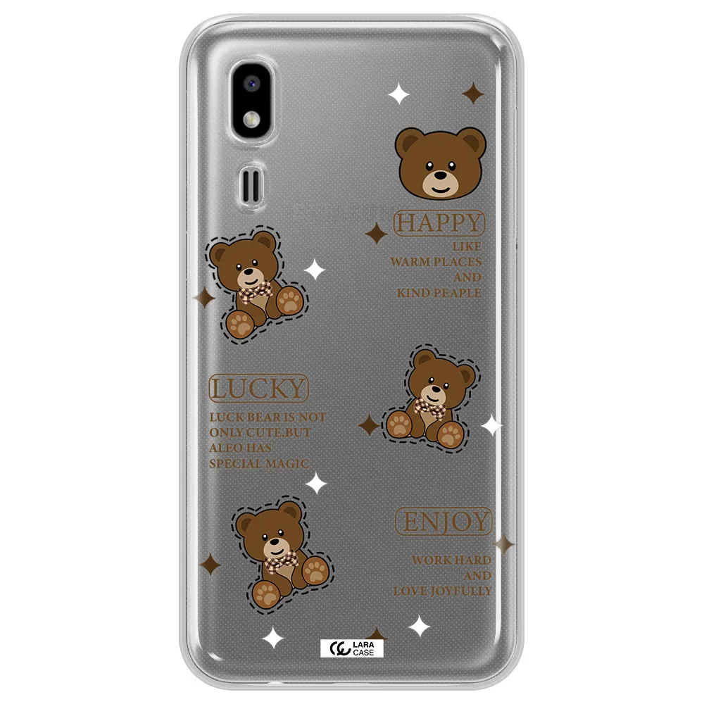 A Collection Of Teddy Bears Samsung A2 Core Clear Tpu Case