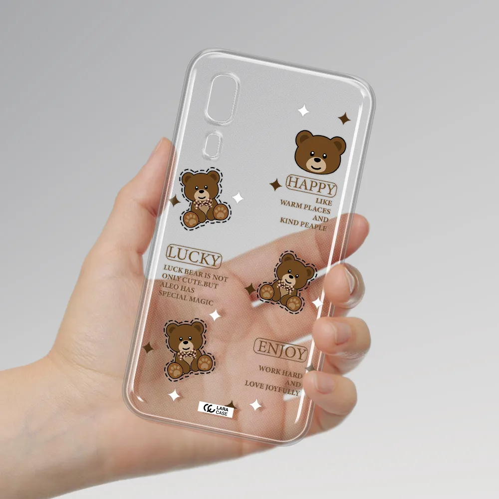 A Collection Of Teddy Bears Samsung A2 Core Clear Tpu Case