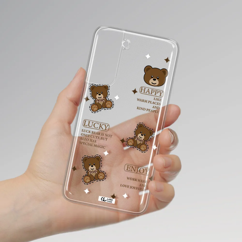 A Collection Of Teddy Bears Samsung A21 Fe Clear Tpu Case