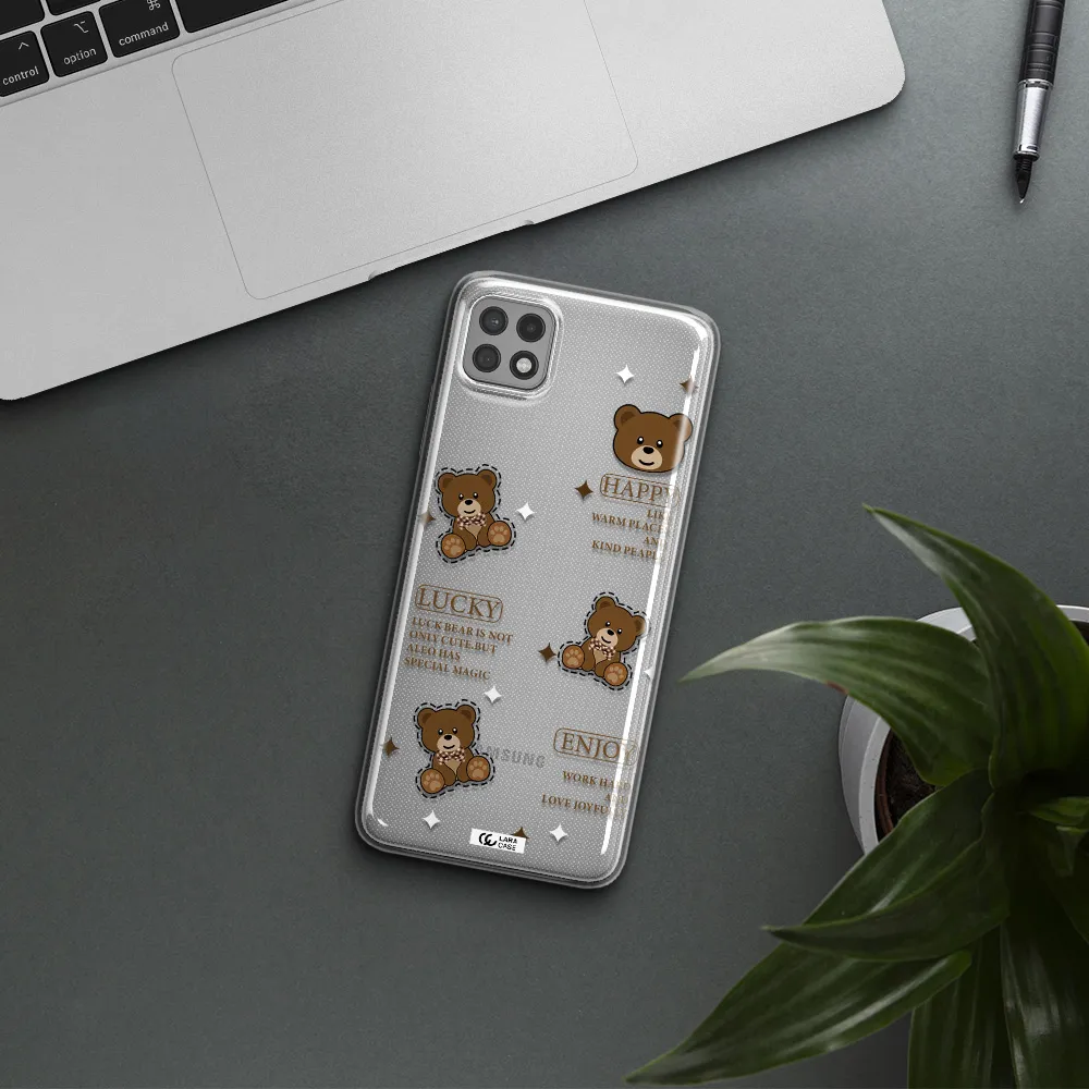 A Collection Of Teddy Bears Samsung A22 5G Clear Tpu Case