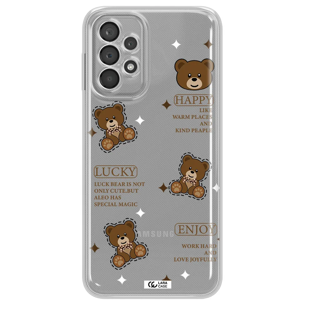A Collection Of Teddy Bears Samsung A23 5G Clear Tpu Case