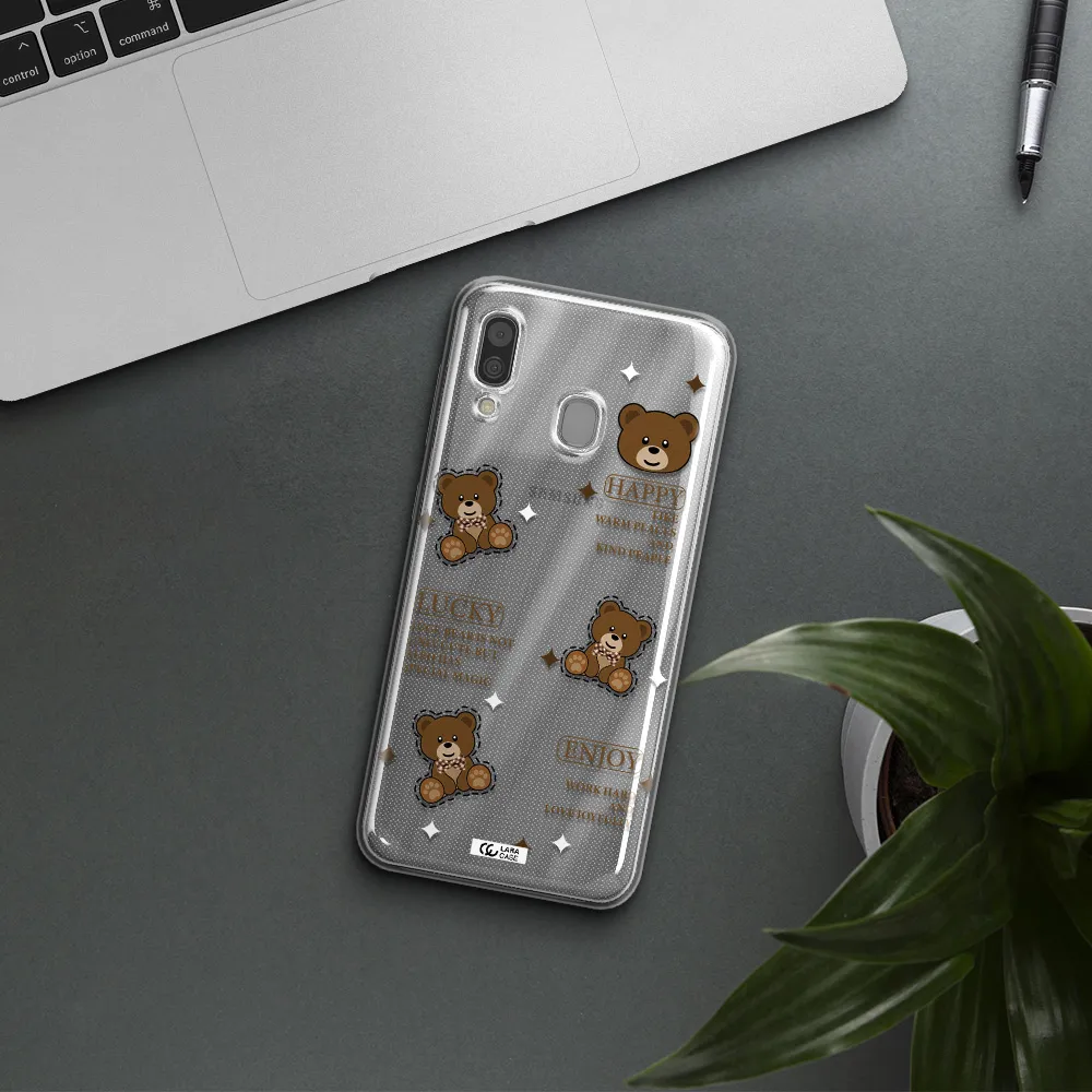 A Collection Of Teddy Bears Samsung A30 Clear Tpu Case