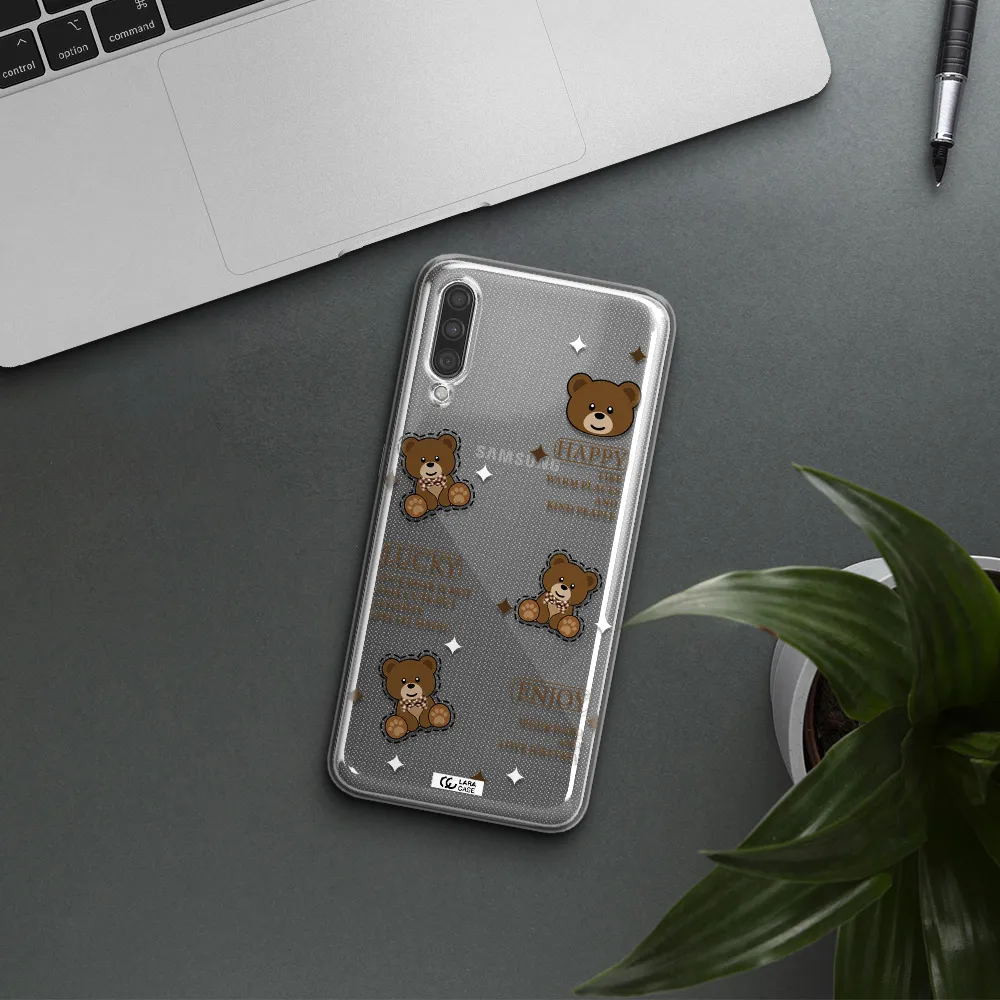 A Collection Of Teddy Bears Samsung A30S Clear Tpu Case