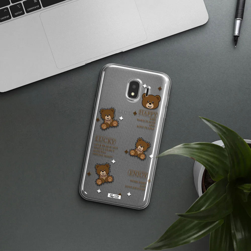 A Collection Of Teddy Bears Samsung J4 Clear Tpu Case