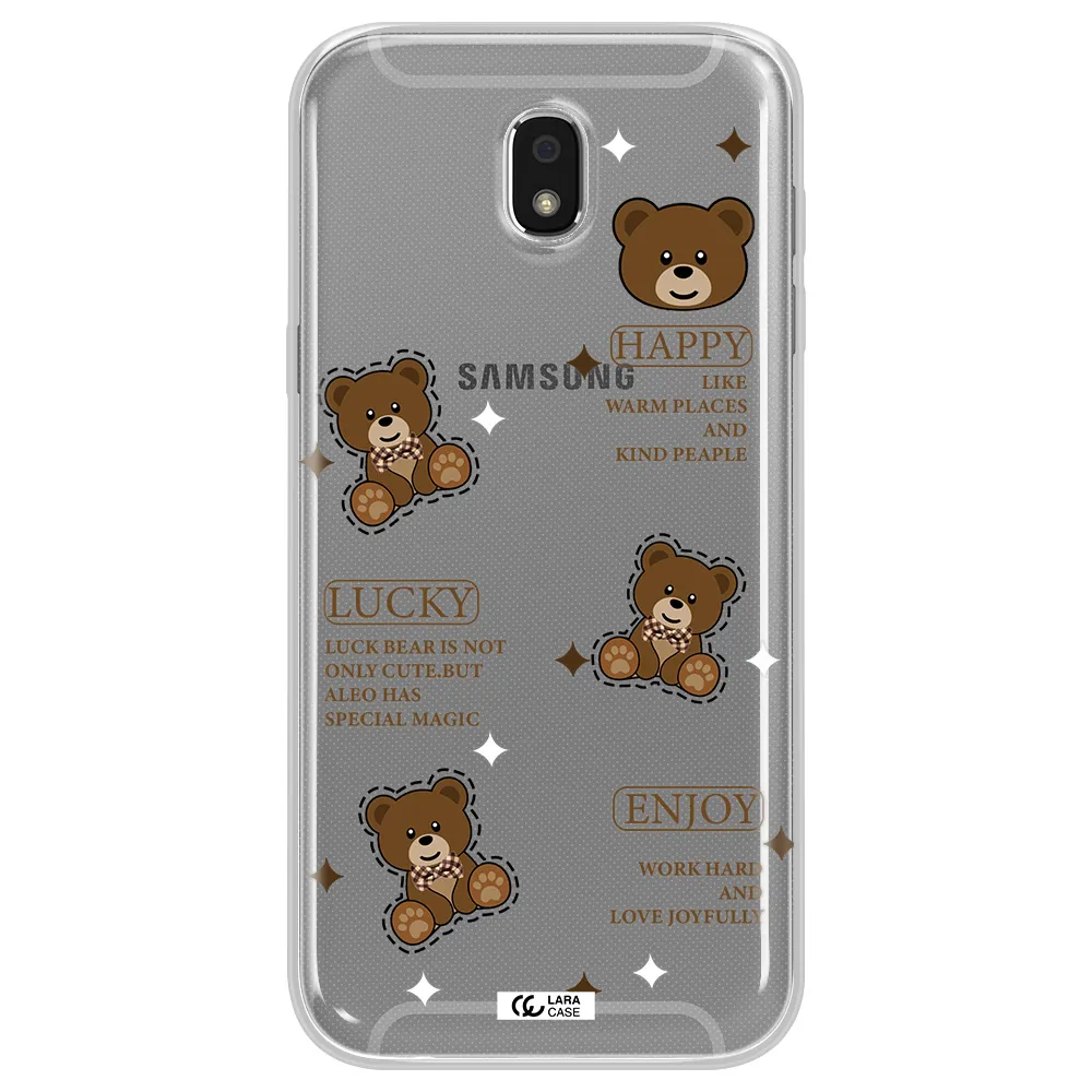 A Collection Of Teddy Bears Samsung J5 2017 Clear Tpu Case