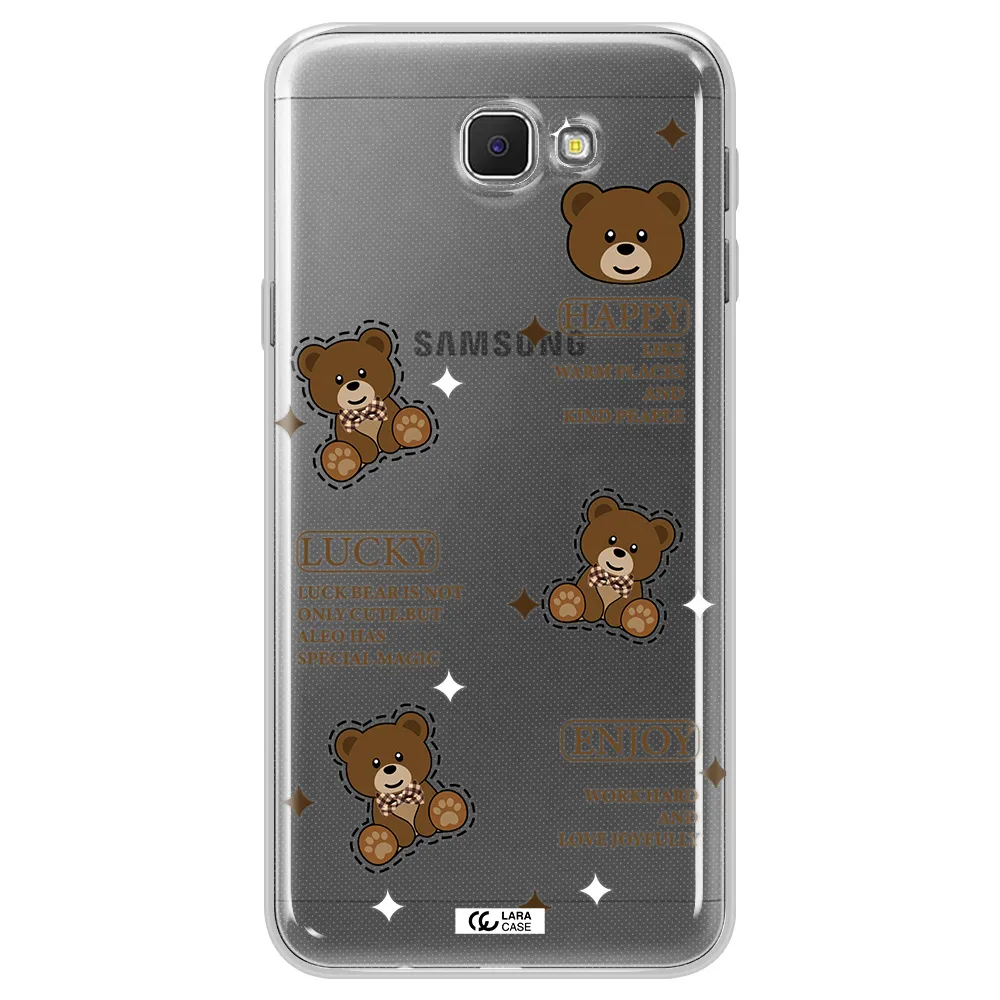 A Collection Of Teddy Bears Samsung J5 Prime Clear Tpu Case