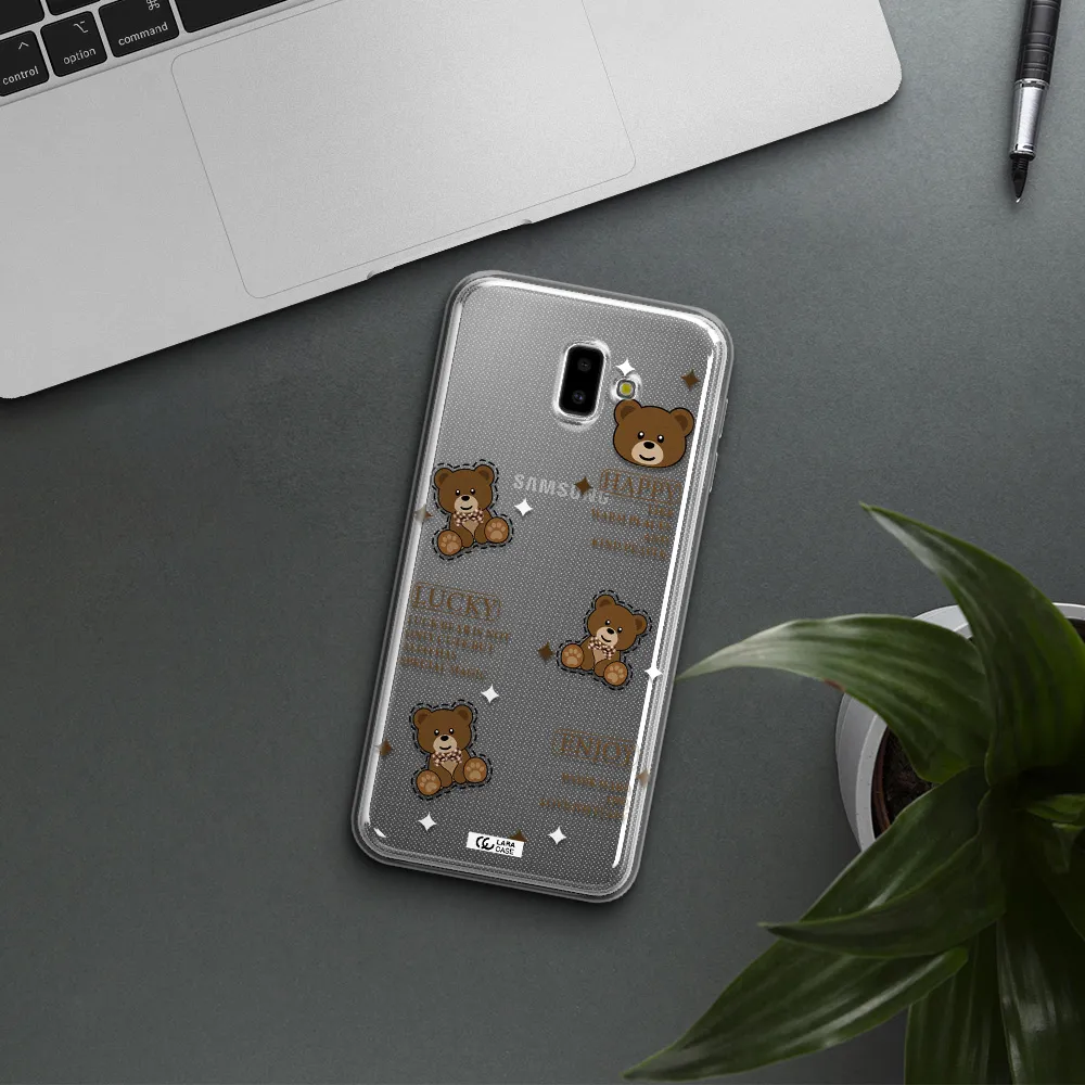 A Collection Of Teddy Bears Samsung J6 Plus Clear Tpu Case