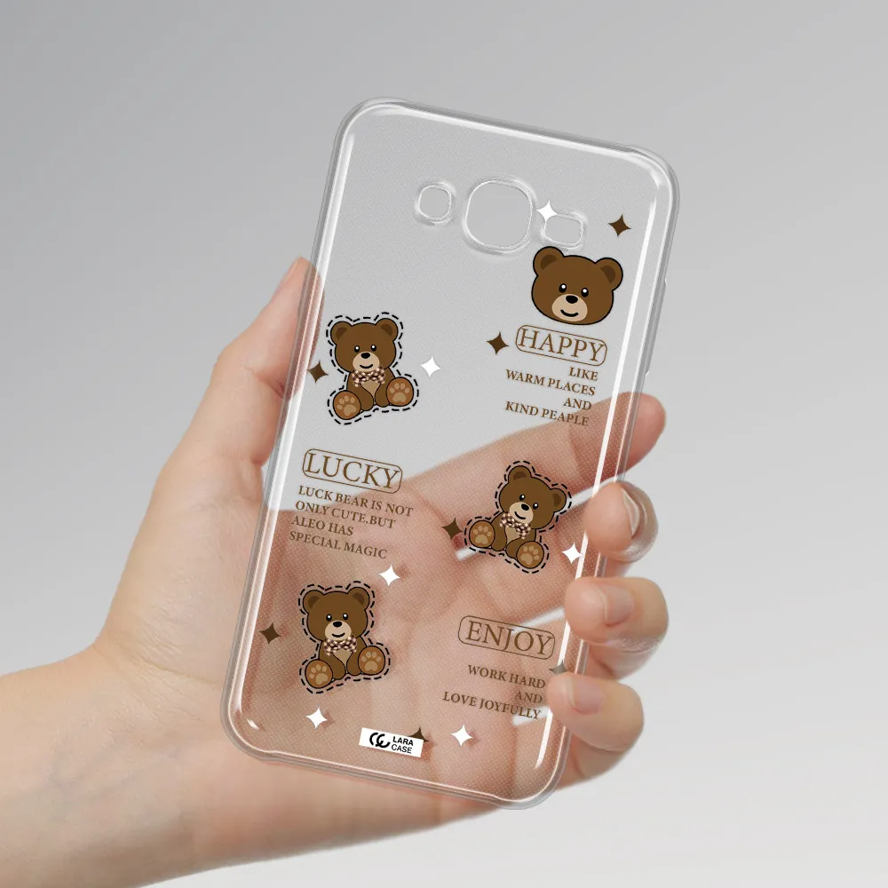 A Collection Of Teddy Bears Samsung J7 2015 Clear Tpu Case