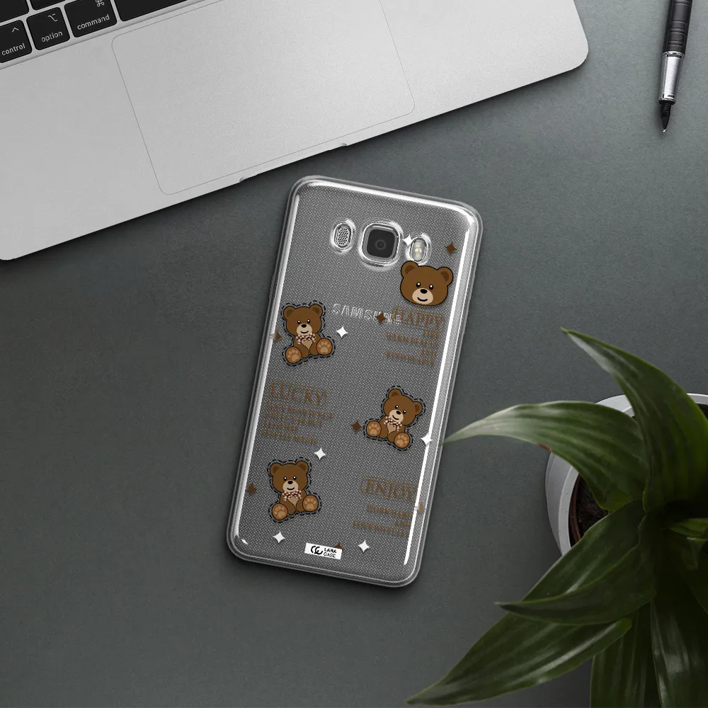 A Collection Of Teddy Bears Samsung J7 2016 Clear Tpu Case