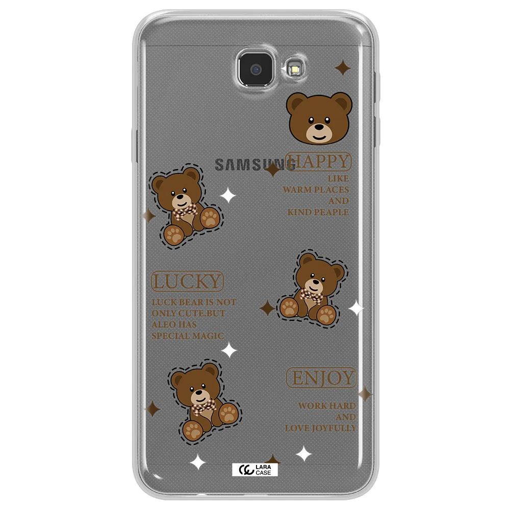 A Collection Of Teddy Bears Samsung J7 Prim Clear Tpu Case
