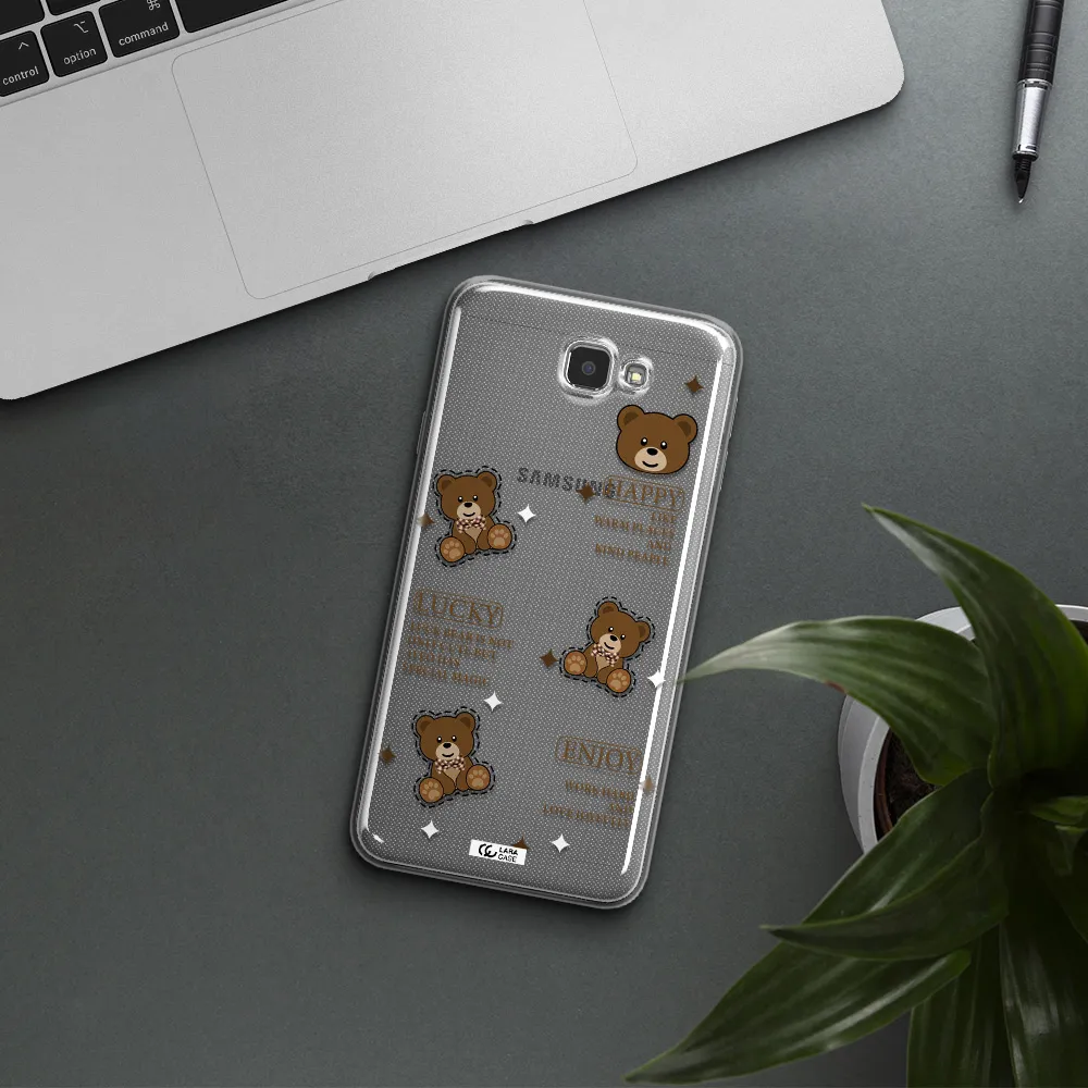 A Collection Of Teddy Bears Samsung J7 Prim Clear Tpu Case