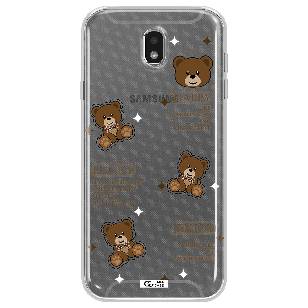 A Collection Of Teddy Bears Samsung J7 Pro Clear Tpu Case