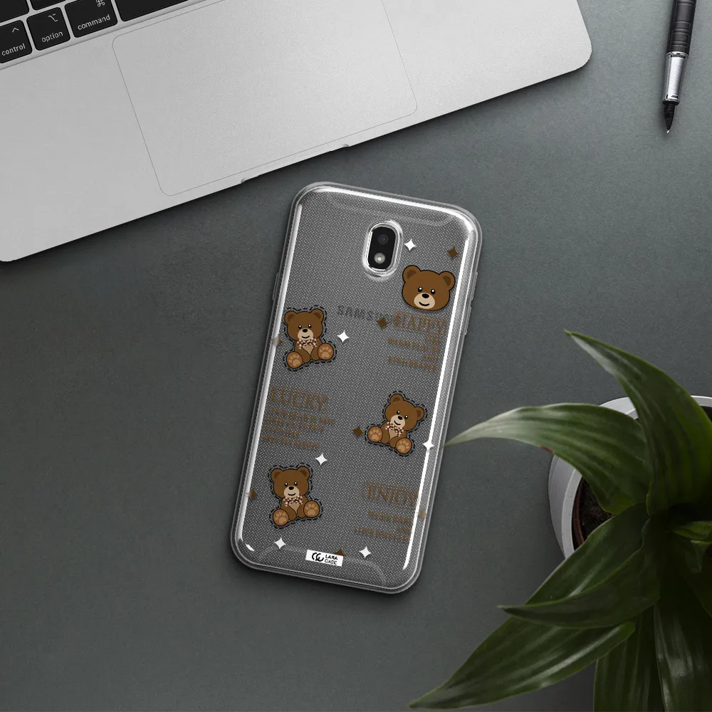 A Collection Of Teddy Bears Samsung J7 Pro Clear Tpu Case