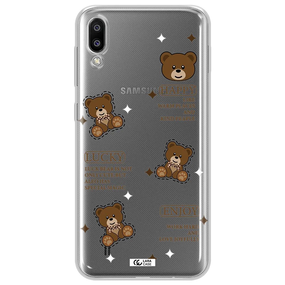 A Collection Of Teddy Bears Samsung M10 Clear Tpu Case