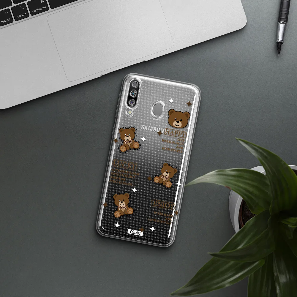 A Collection Of Teddy Bears Samsung M30 Clear Tpu Case