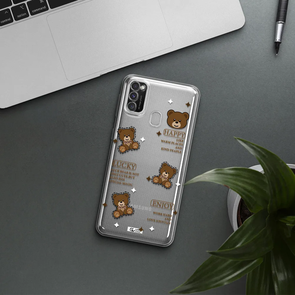 A Collection Of Teddy Bears Samsung M30S Clear Tpu Case