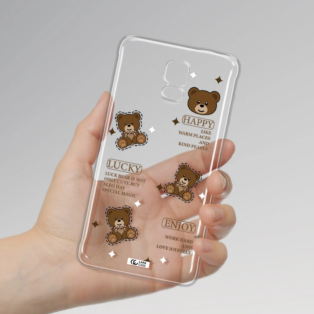 A Collection Of Teddy Bears Samsung Note 4 Clear Tpu Case