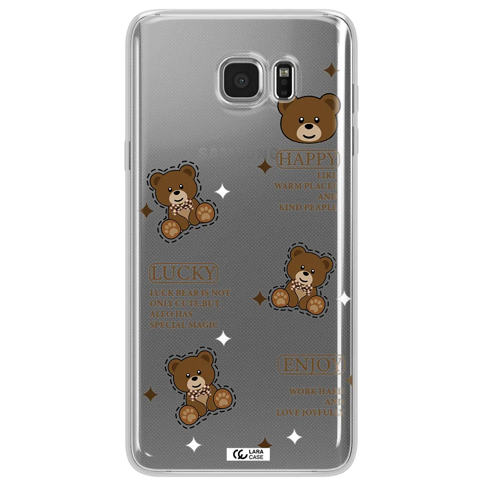 A Collection Of Teddy Bears Samsung Note 5 Clear Tpu Case