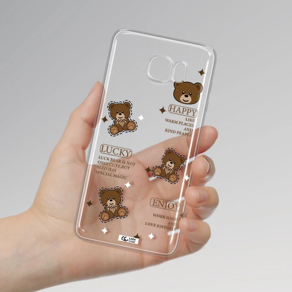A Collection Of Teddy Bears Samsung Note 5 Clear Tpu Case