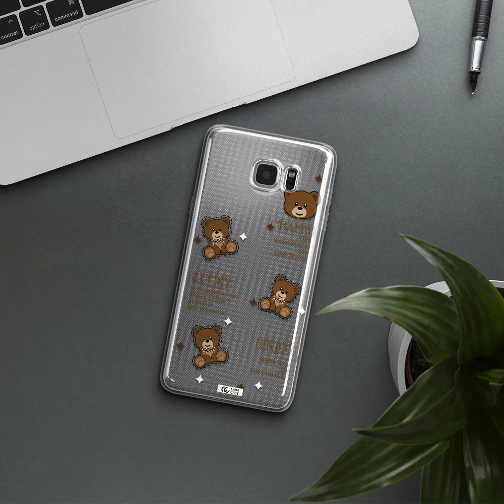 A Collection Of Teddy Bears Samsung Note 5 Clear Tpu Case