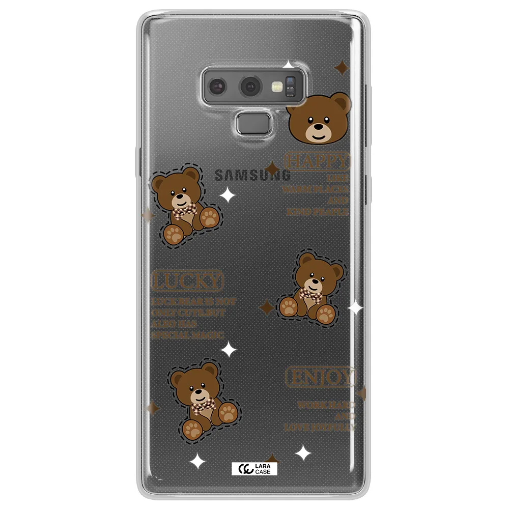 A Collection Of Teddy Bears Samsung Note 9 Clear Tpu Case