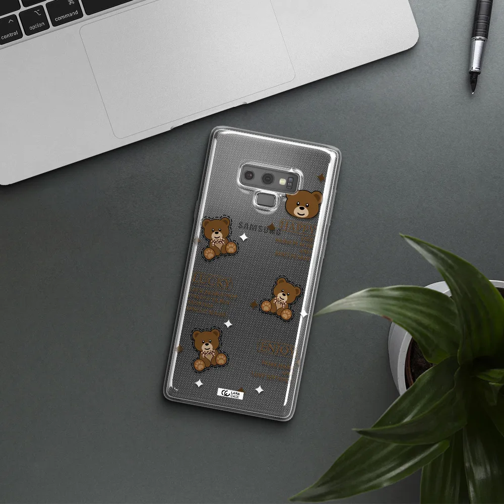 A Collection Of Teddy Bears Samsung Note 9 Clear Tpu Case