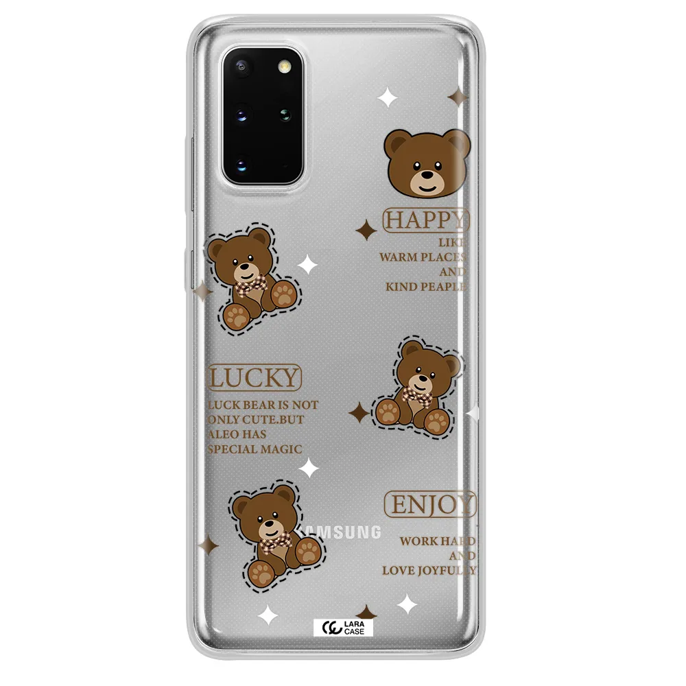 A Collection Of Teddy Bears Samsung S 20 Plus Clear Tpu Case