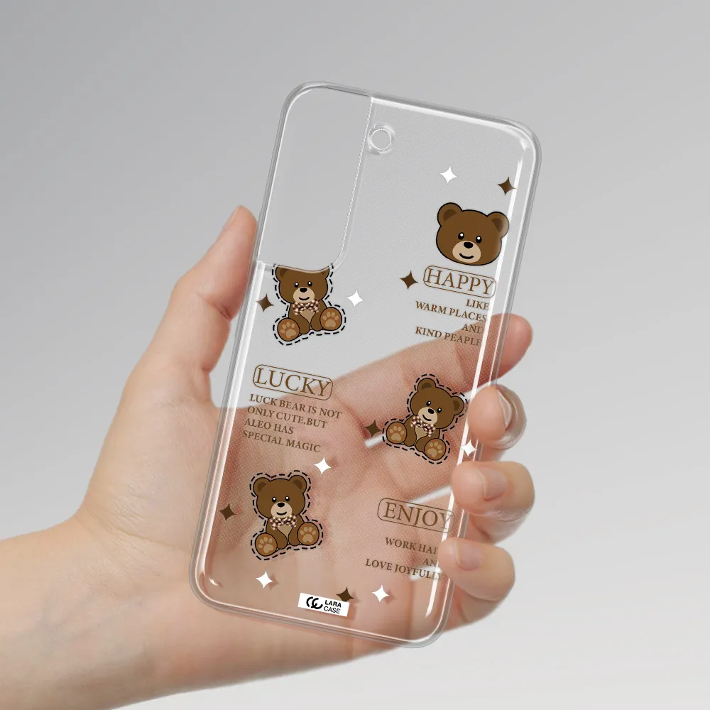 A Collection Of Teddy Bears Samsung S 22 Clear Tpu Case