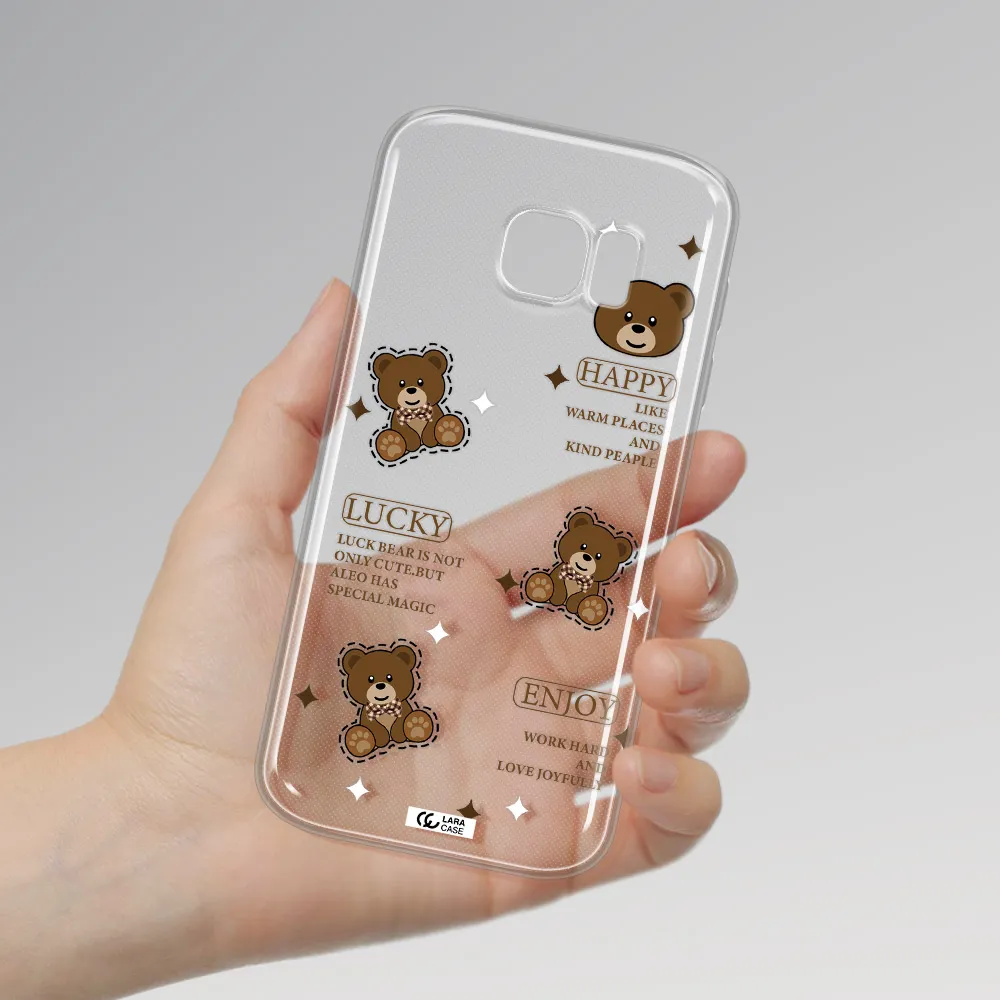 A Collection Of Teddy Bears Samsung S 7 Clear Tpu Case
