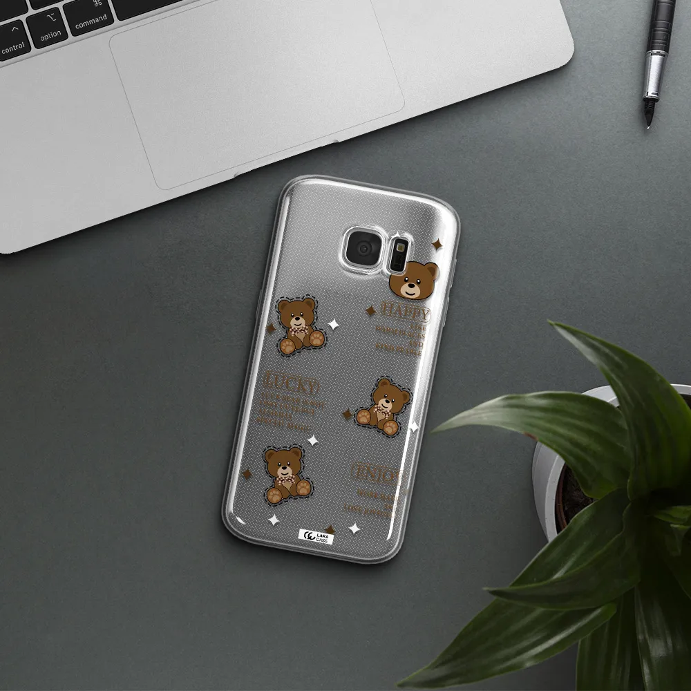 A Collection Of Teddy Bears Samsung S 7 Clear Tpu Case