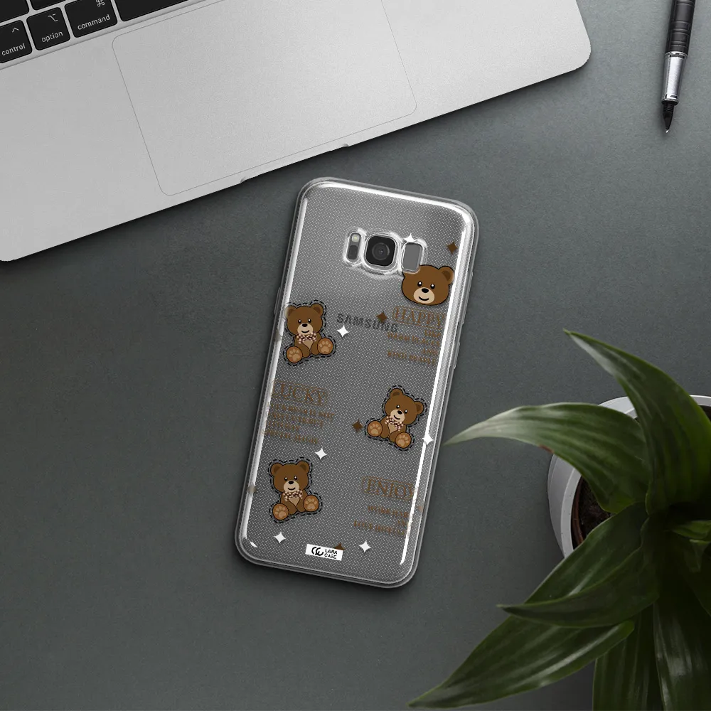A Collection Of Teddy Bears Samsung S8 Clear Tpu Case