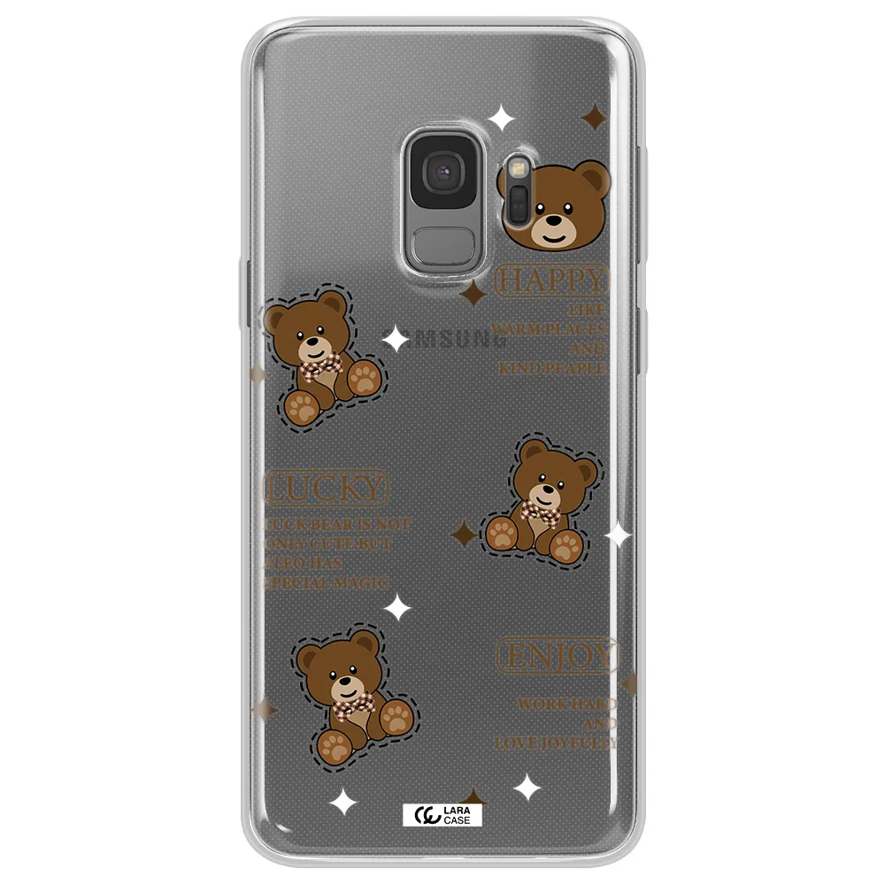 A Collection Of Teddy Bears Samsung S9 Clear Tpu Case