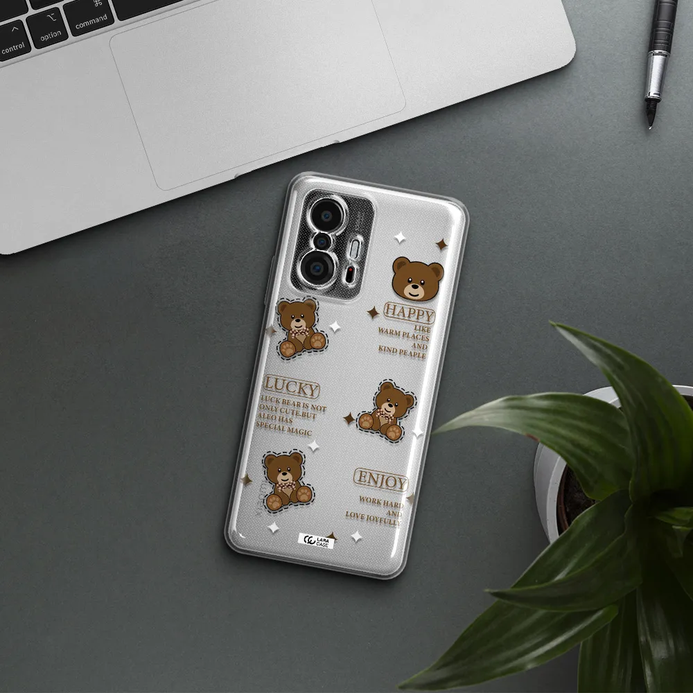 A Collection Of Teddy Bears Xiaomi 11T Clear Tpu Case