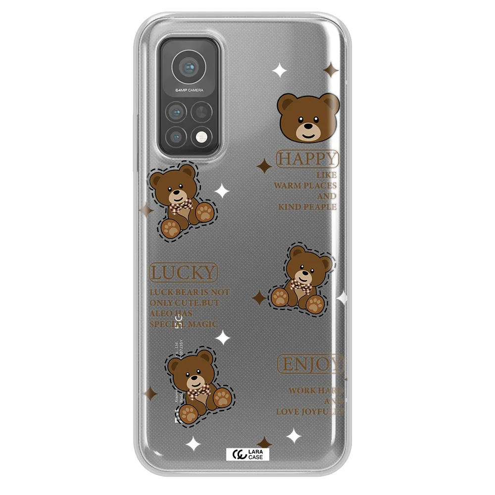 A Collection Of Teddy Bears Xiaomi Mi 10 T Pro Clear Tpu Case