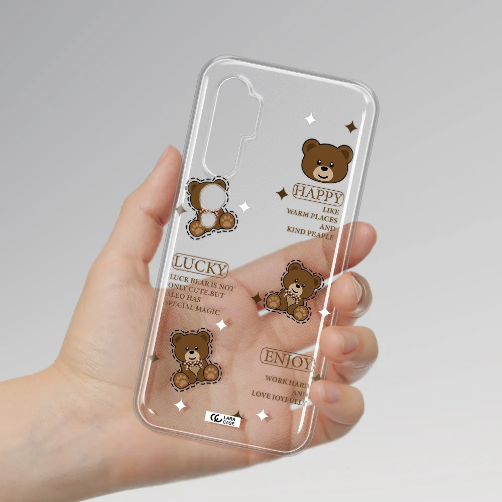 A Collection Of Teddy Bears Xiaomi Mi Note 10 Clear Tpu Case