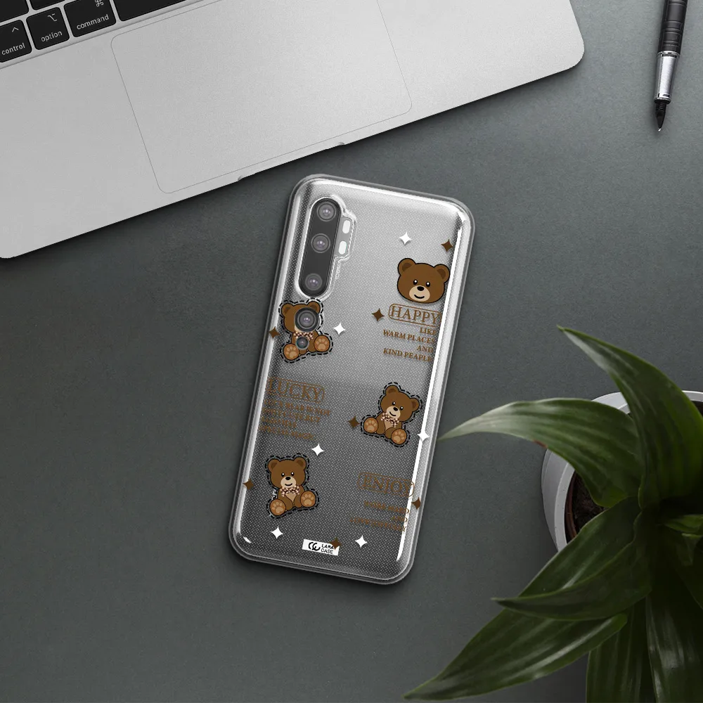 A Collection Of Teddy Bears Xiaomi Mi Note 10 Clear Tpu Case