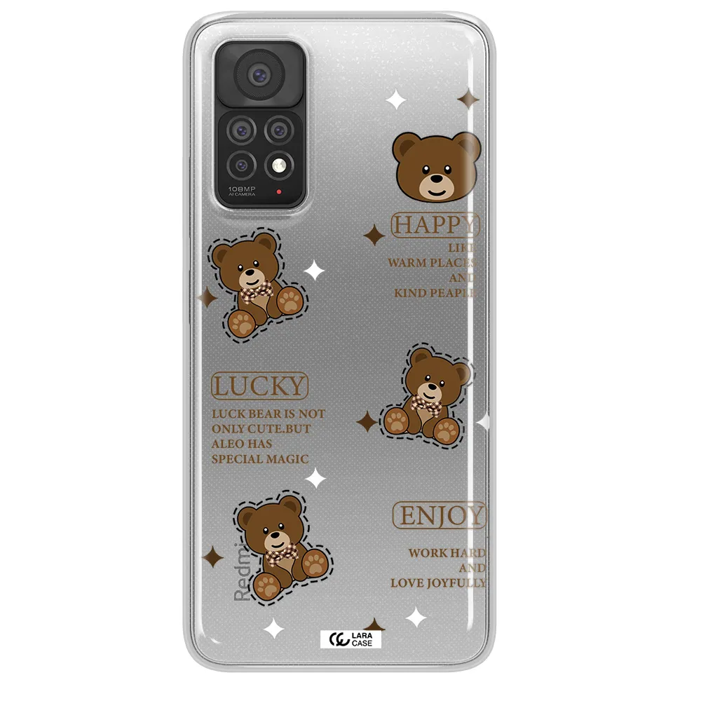 A Collection Of Teddy Bears Xiaomi Note 11 Pro Clear Tpu Case