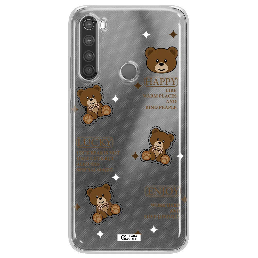 A Collection Of Teddy Bears Xiaomi Note 8 Clear Tpu Case